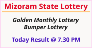 Mizoram Lottery